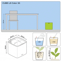 Lechuza Cube LS COLOR 35