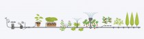 Комплект для террас базовый GARDENA (13000)